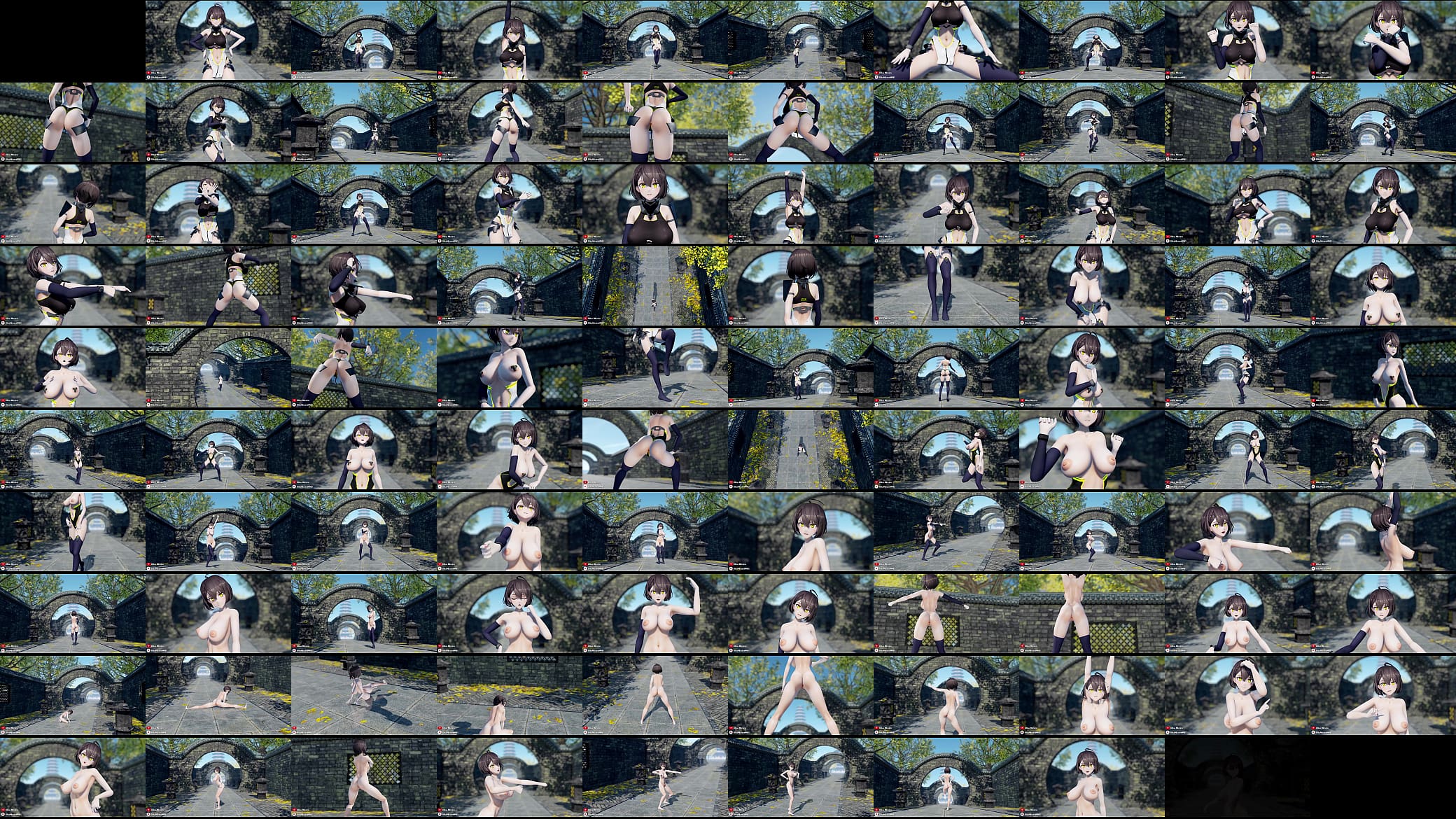 【MMD R18】 Say My Name Baltimore Azur Lane by Rika Mizuno 预览图