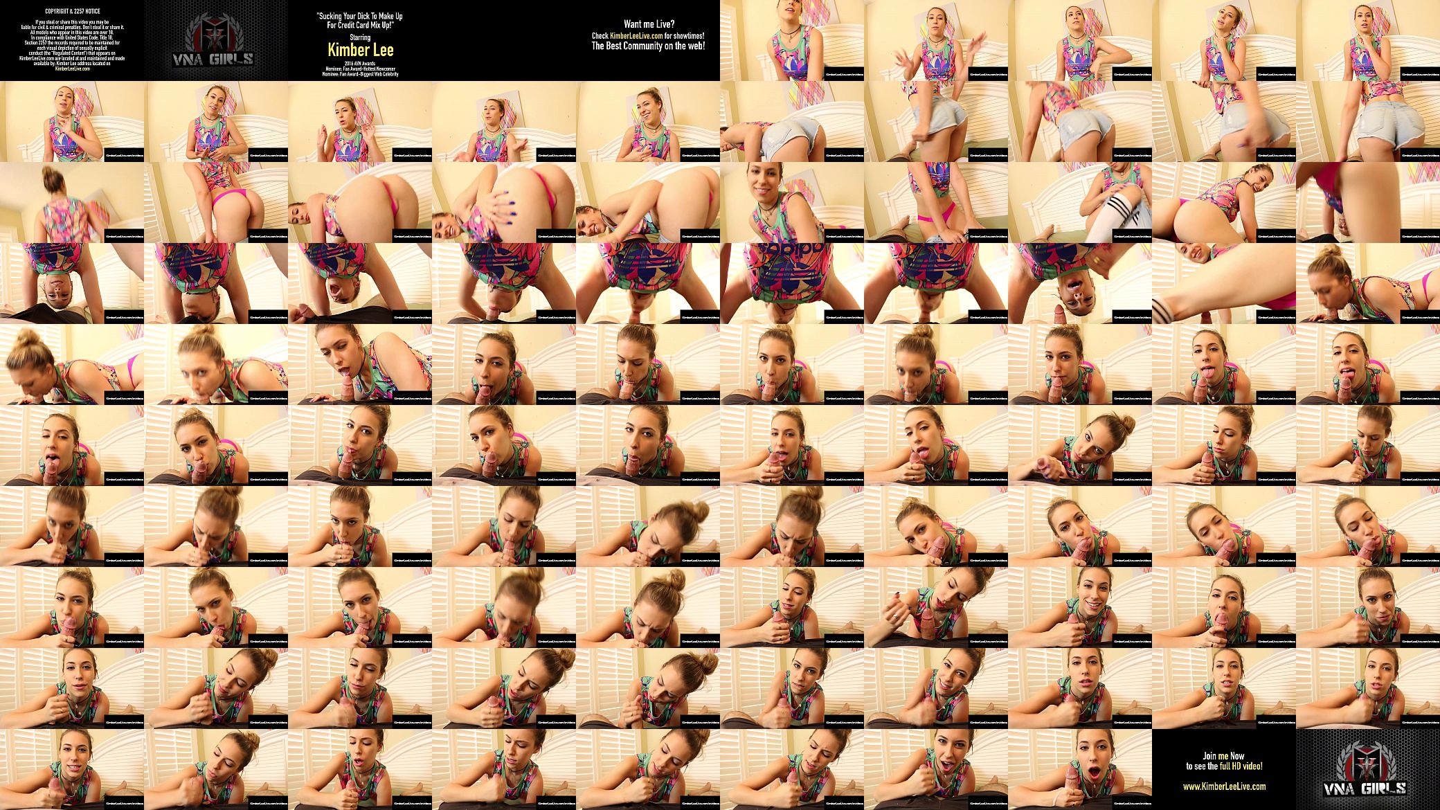 Blowjob Princess Kimber Lee Milks Your Lucky Stiff Prick! 预览图