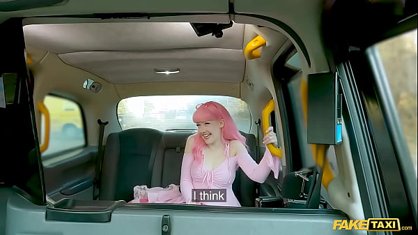 Fake Taxi - Pink haired wonder fucker gets her pussy CREAMPIED