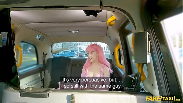 Fake Taxi - Pink haired wonder fucker gets her pussy CREAMPIED