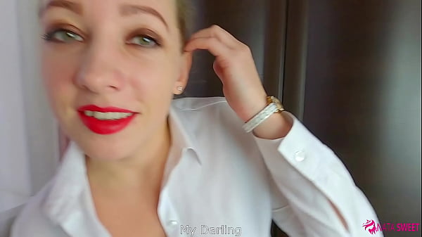 Horny girl in stockings fuck ride suck dick and gets cum on tits nata sweet
