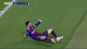 Messi se folla al Liverpool y le deja el culo abierto