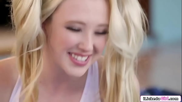 Petite lesbian facesitting blonde friend