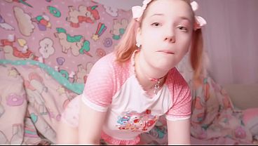 Barely Legal 18yo Petite Teen Loves Showing Off Her Cute Princess Panties And Pink Pussy Online