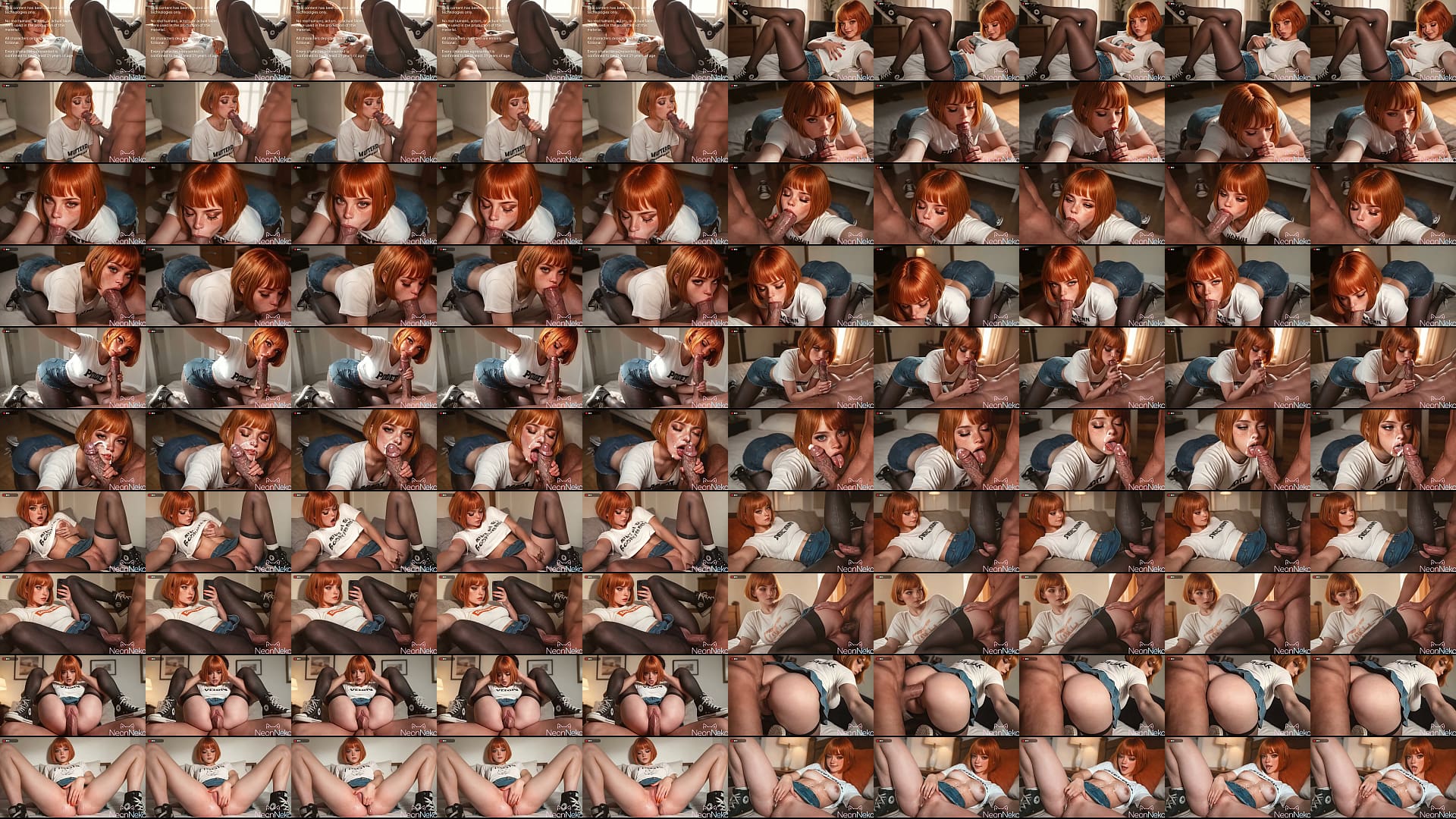 I accidentally forgot to turn off my mic, and all my donators heard how hard and roughly I was getting fucked from behind [AI] 预览图