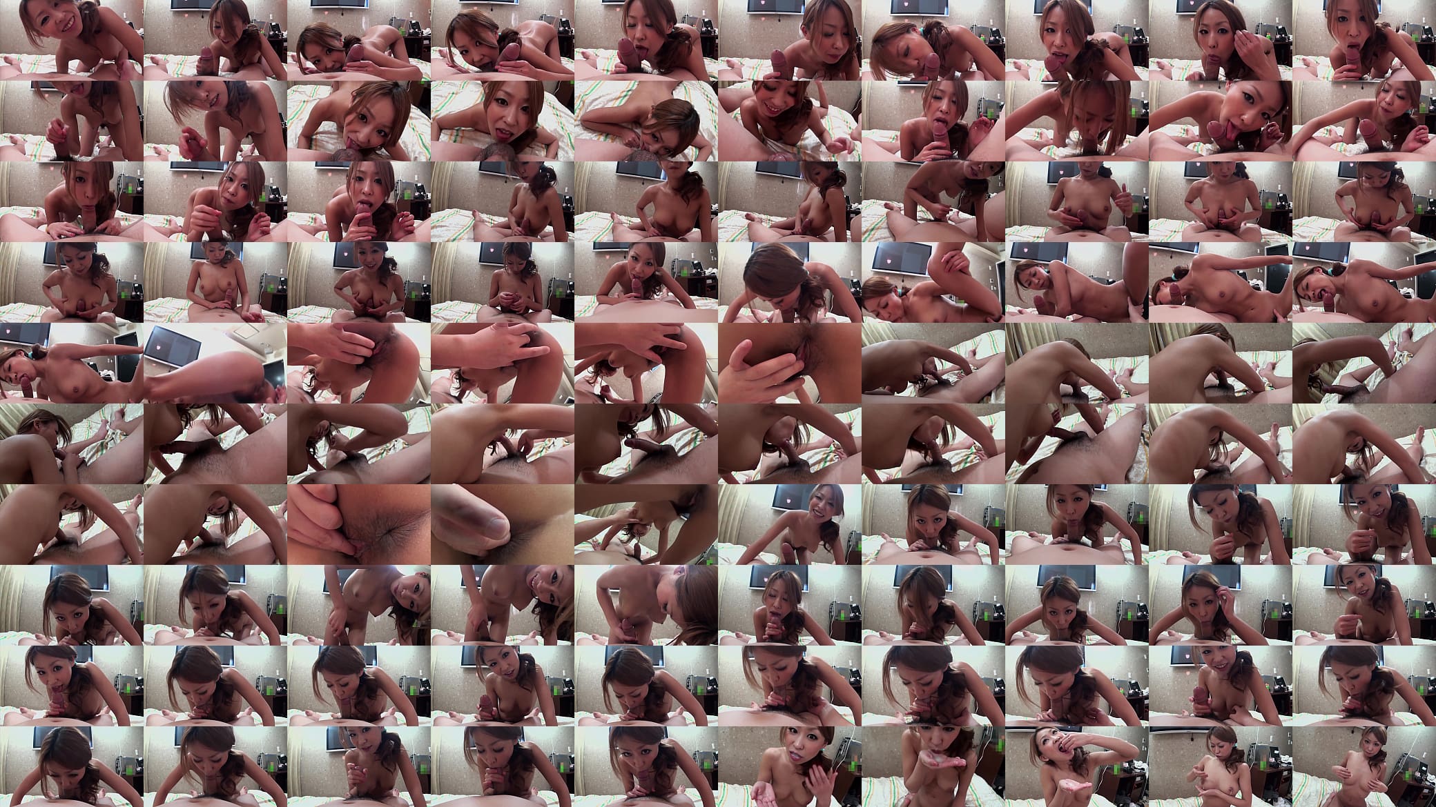 POV ASIAN BLOWJOB WITH CUM MOUTH 预览图
