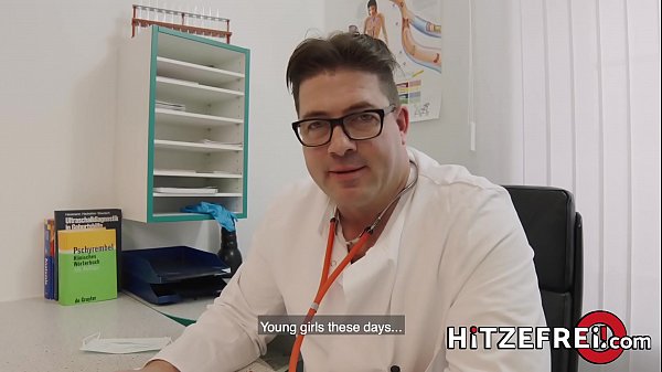 HITZEFREI Dr Lust at it again with petite Coco Kiss