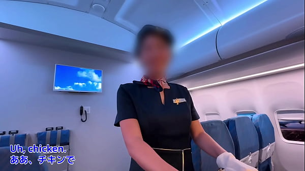 [CA Service Sex] Flight attendant blowjob and creampie pussy offered in lieu of a meal