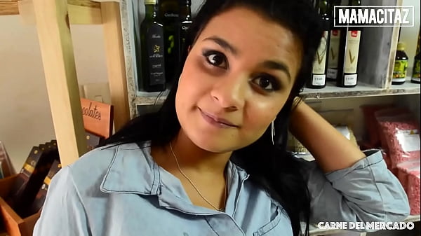 CARNEDELMERCADO - (Joa Cienfuegos, Charles Gomez) - Chubby Brunette With Big Tits Rides A Big Latino Cock
