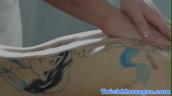 Massage loving cutie sucking and riding cock