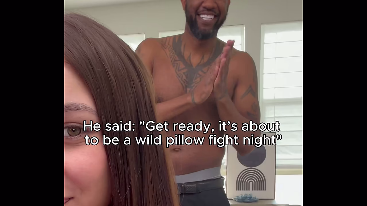 Pillow Fight with Mia River