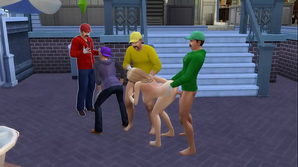 Mario Has to Watch His Wife Peach get FUCKED After Losing Game