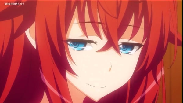 Issei and Rias have sex in the sauna