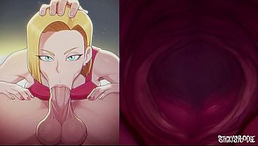 Android 18 suck dick