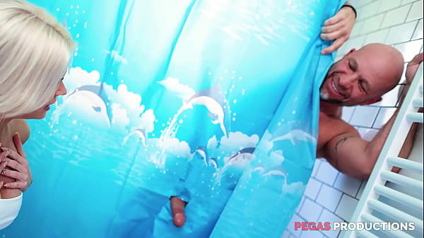 Pegas Productions - The Little Blonde Gets Fucked in the Shower