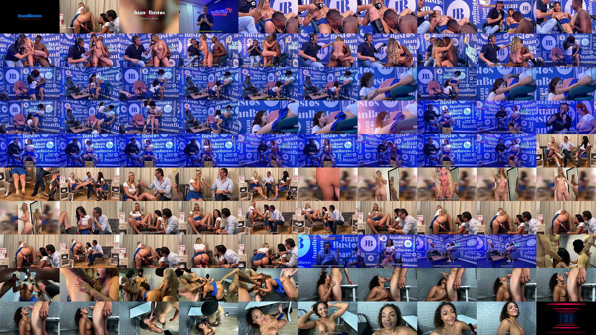 Gangbang, interracial and sex machine in Juan Bustos Podcast COMPILATION the best of 2024 预览图