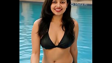 Splashing the chills by chubby girl