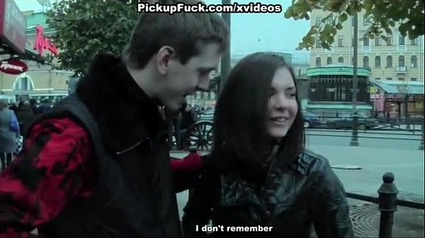 Download Video - Real pick up fuck with sexy brunette