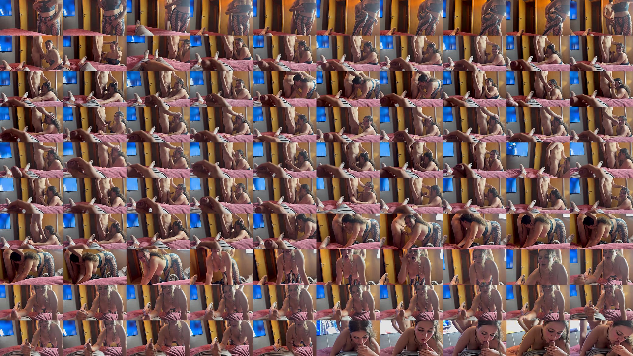 HOTWIFE gets SHARED in HIS HOME by 2 GUYS!! 预览图