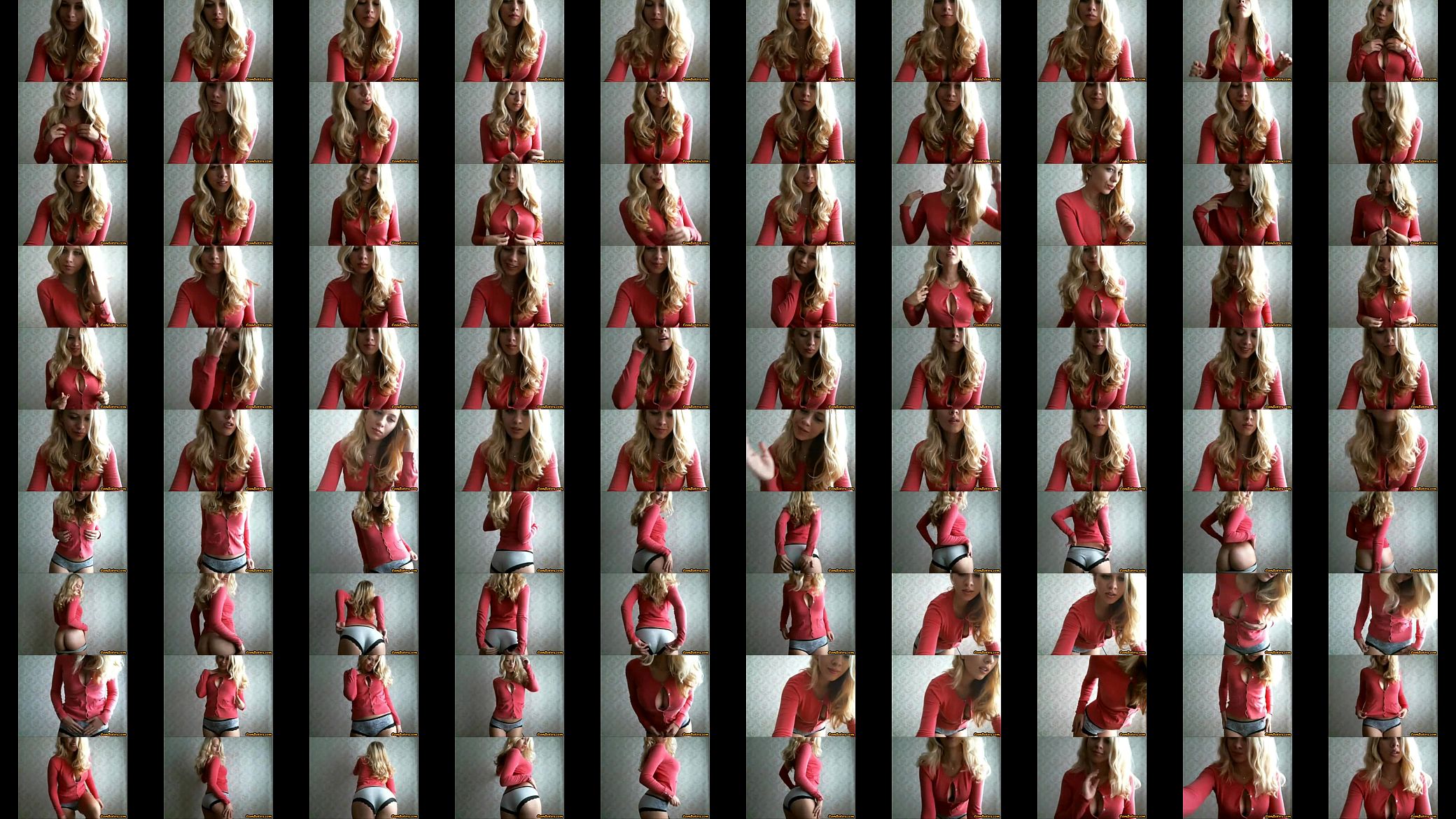 Sexy blonde milf dildos her tight pussy on webcam 预览图