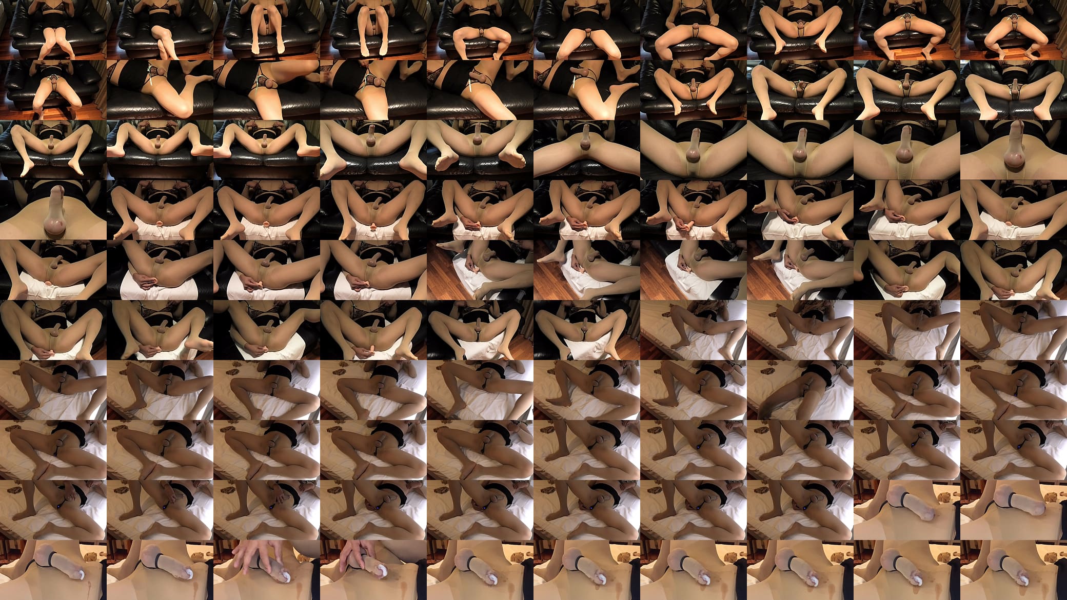 Pantyhose Masturbation 30 预览图
