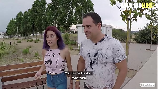 AMATEUR EURO - Francys Belle Shoots Her First Movie With A Newbie Spanish Teen And A Mature Man