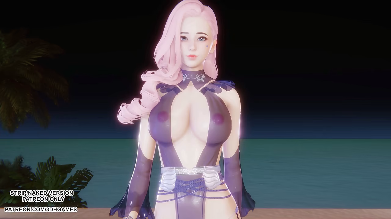 [MMD] Hyolyn - See Sea Seraphine Sexy Kpop Dance League of Legends Hentai Uncensored 4K 60FPS