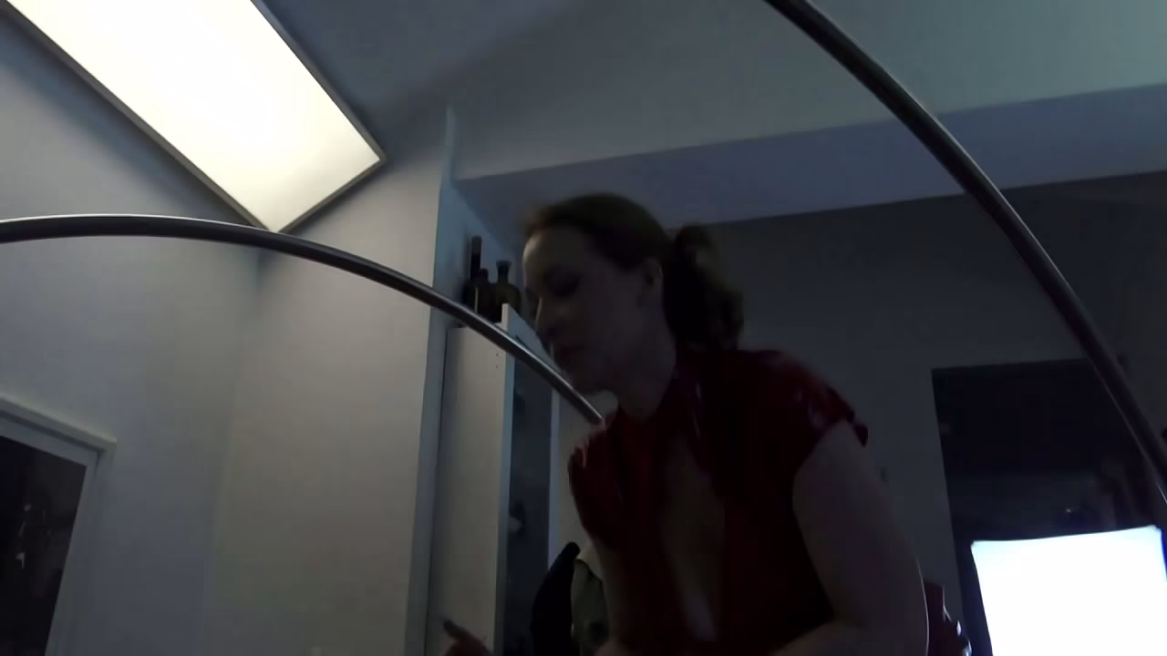 Latex Milf Mistress Foot-Hand-Milking!