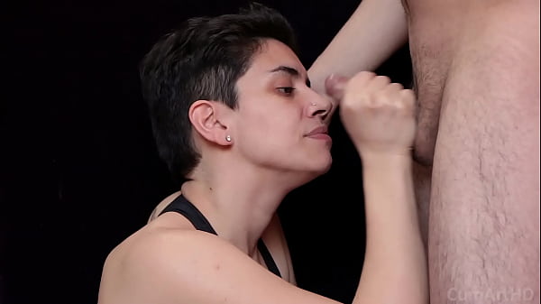 Cum on Hair 2