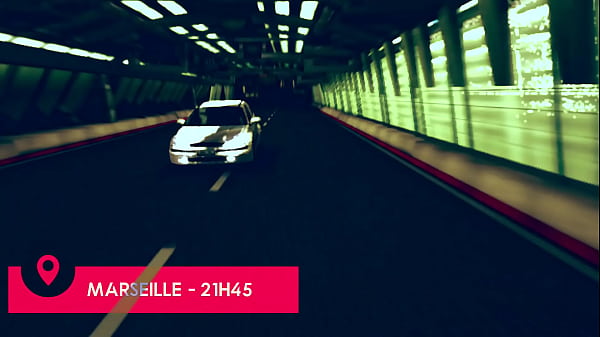 Public car sex in car park - face fuck - cock riding in back seat - cream pie