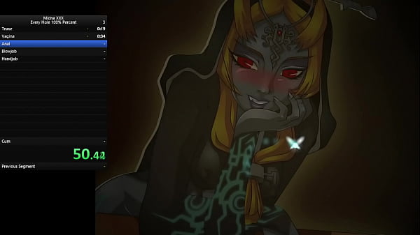 Midna XXX Porn Game Speedrun (Everyhole 100%) (3:15.00)