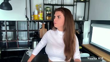 Horny Stepmother was caught with 2 Big Cocks by Step Son