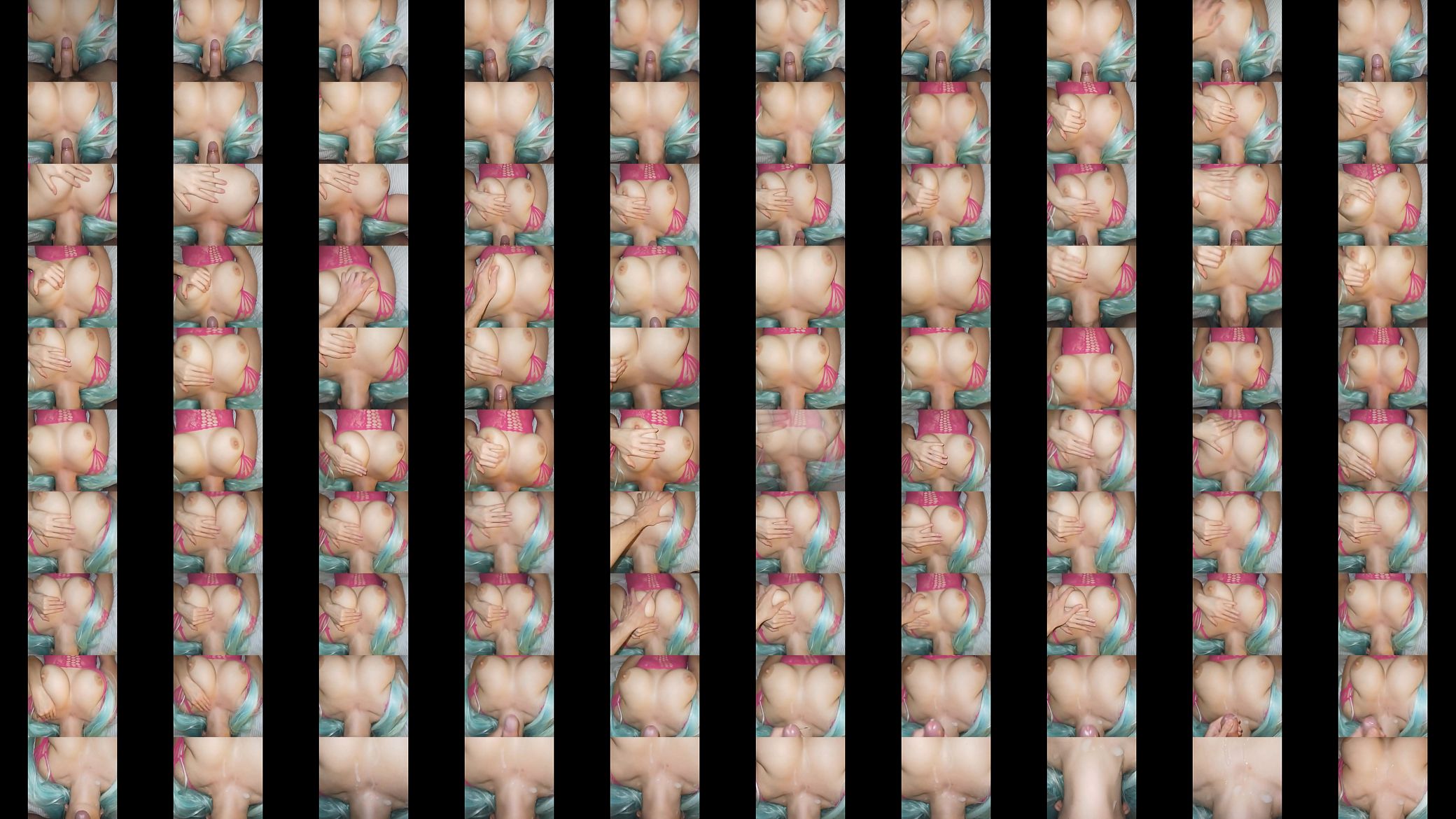 Hot with Big Tits cum while sucking cock 预览图