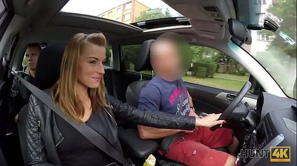 HUNT4K. Rich man paid a lot of money to get inside chick's bald twat