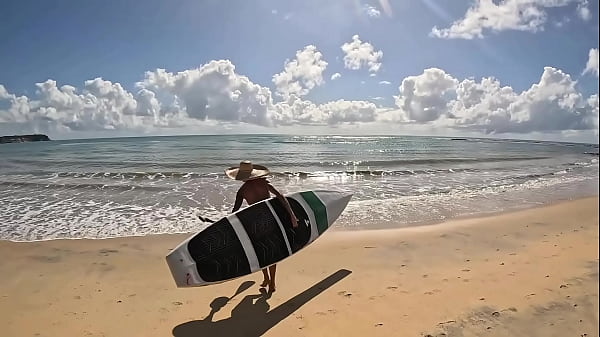 We went to a deserted beach and took advantage of it to have some hot sex.