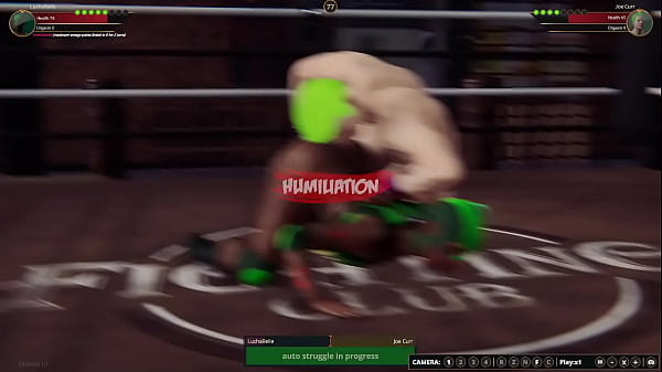 LuchaBelle VS Joe Curr (Naked Fighter 3D)