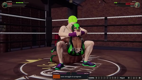  LuchaBelle VS Joe Curr (Naked Fighter 3D)