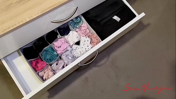 Step-Mom Catches me Sniffing her Panties