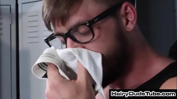 Caught Sniffing Daddy's Sweaty jockstrap@HairyD...