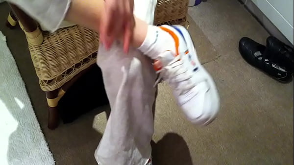 thumb foot tease