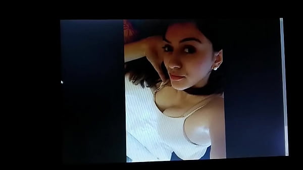 Cum tribute hansika