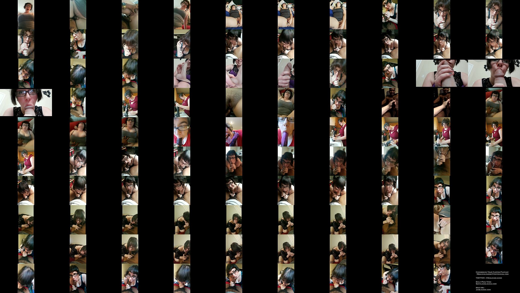 Vertical video Blowjob Compilation with Rickyx 预览图