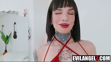 Tatted Teen First Rough FUCK Toby Dick, Eva Nexus