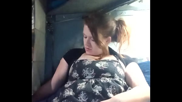 Masturbation in a dress