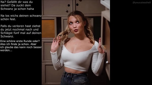 Your mistress Lisa Küppers plays with you and makes you suffer with rock and paper scissors | Yoi, CBT 6 min