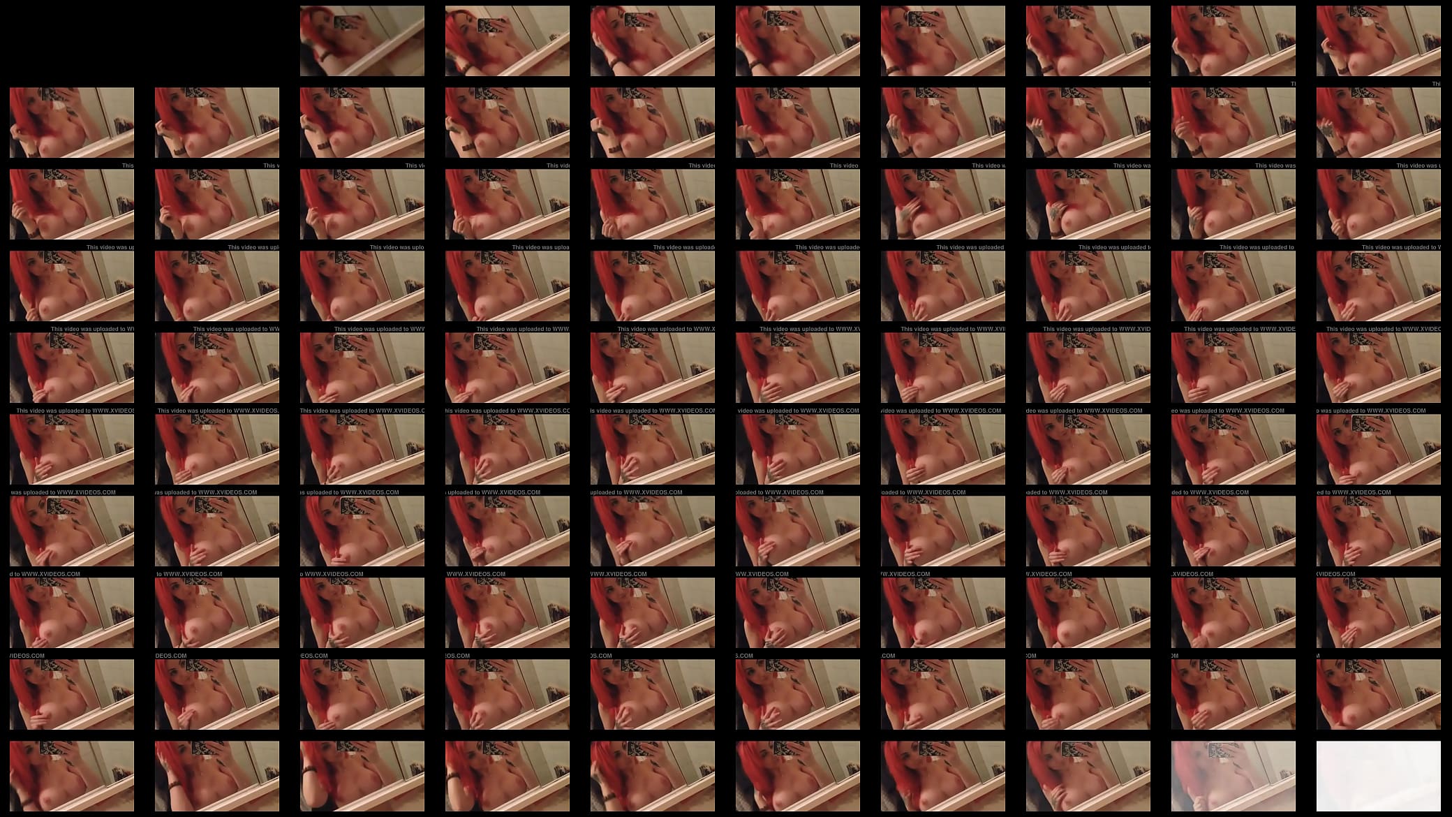 Ruiva peituda tirando uma selfie 预览图