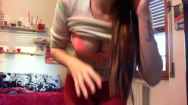 Colorful pantyhose and big wet orgasm 4K