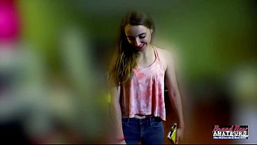 Skinny Beauty Kyler Quinn Gets Pulled Around In A Rough Dirty Session!