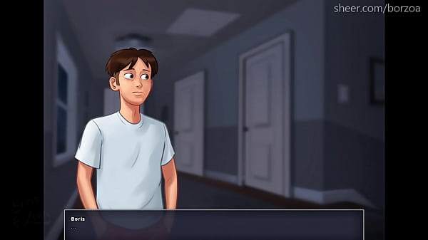 "Stop beating me with that monster dildo. They are watching!" (Summertime Saga - Jenny)