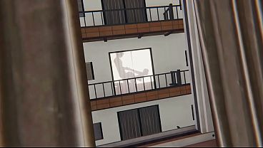 Recorded Ruin - Fucking the Neighbor while her Boyfriend Records the Raw Scene from a Window